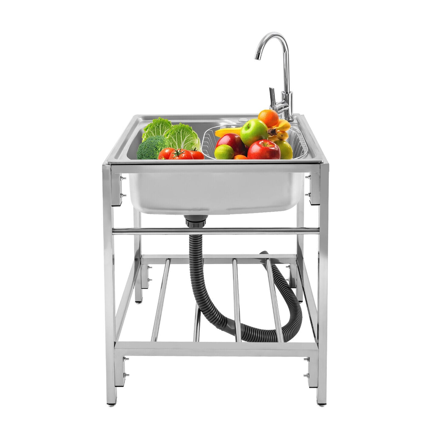 Big Durable Free Standing Laundry Utility Sink