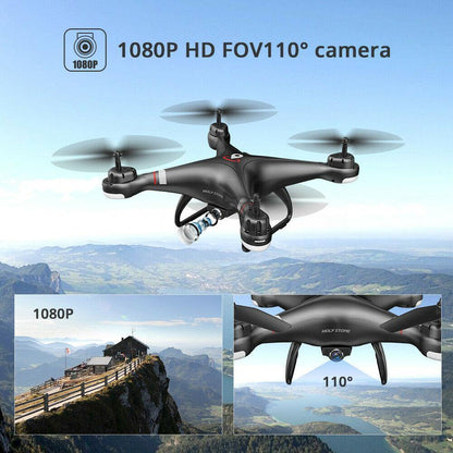 Holy Stone HS110G Drone Camera | Great Flight Time - Until Times Up