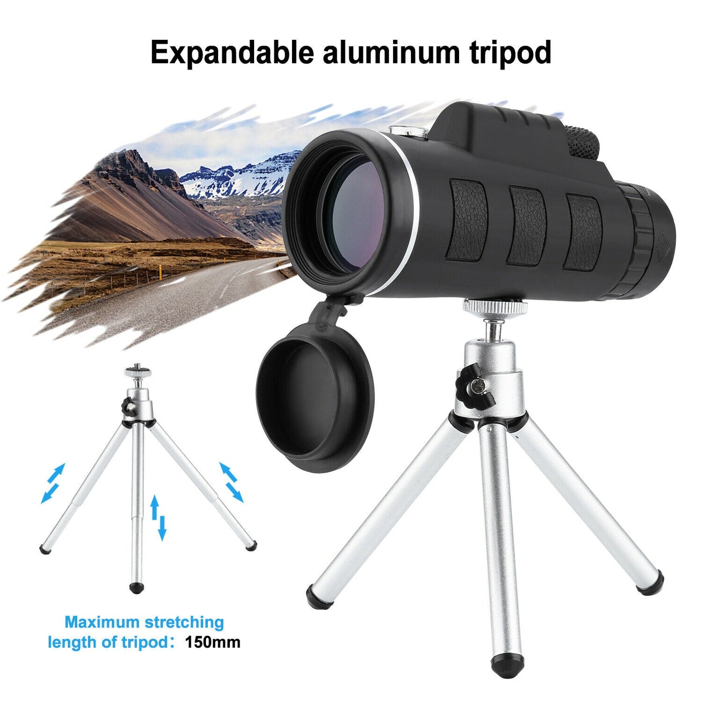 Portable Night Vision Monocular Telescope For Hiking