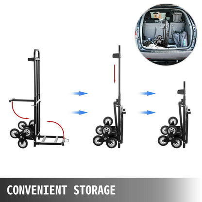 Heavy Duty Folding Cart Dolly 460lbs Capacity