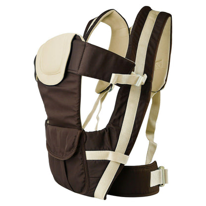 4-in-1 Newborn Baby Carrier With Breathable Ergonomic Adjustable Backpack - Until Times Up