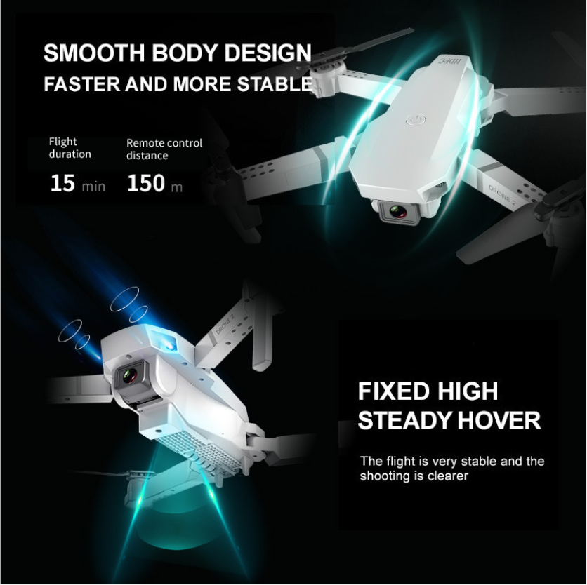 4K FPV Wifi RC Drone With UHD Camera | Foldable Quadcopter Drone - Until Times Up
