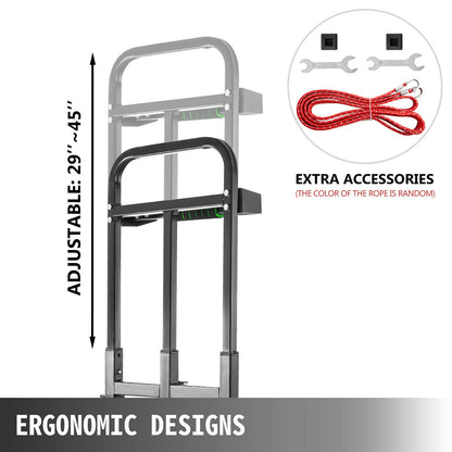 Heavy Duty Folding Cart Dolly 460lbs Capacity