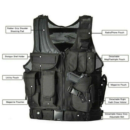 Tactical Vest Combat Assault Gear US - Until Times Up