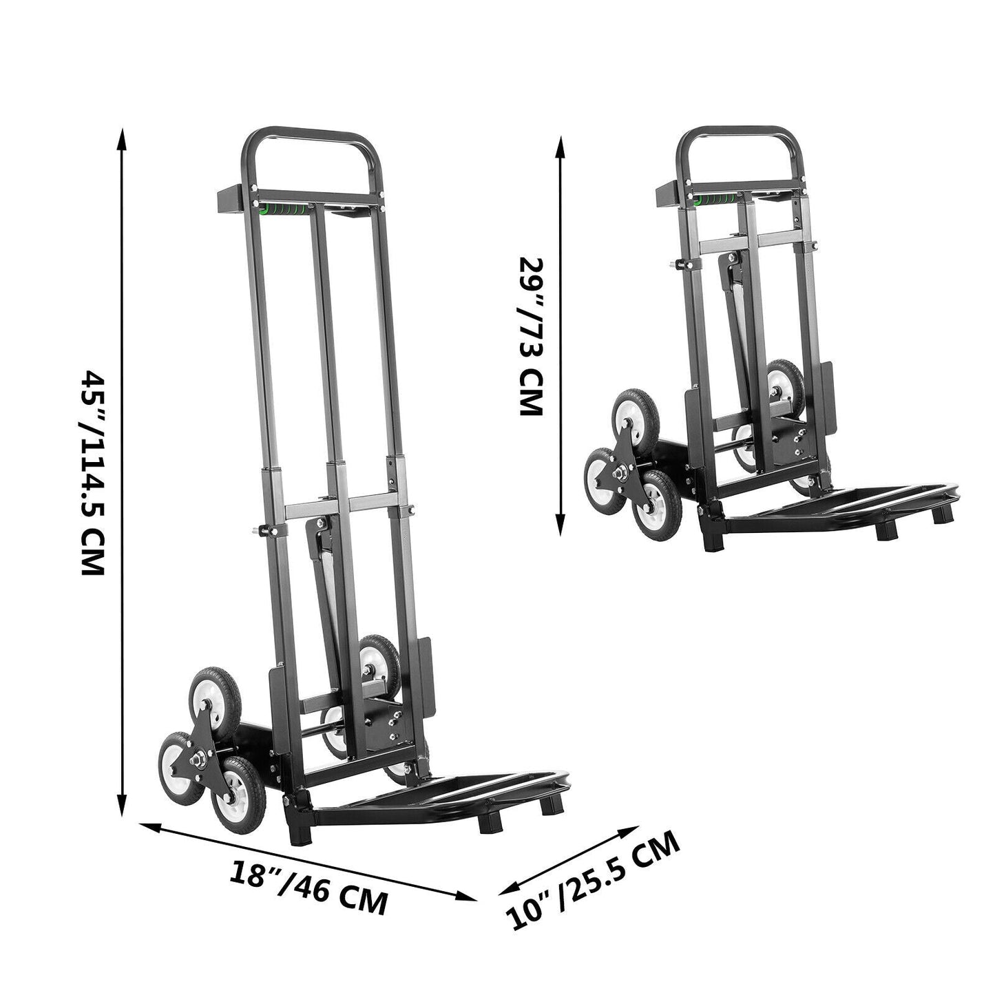 Heavy Duty Folding Cart Dolly 460lbs Capacity