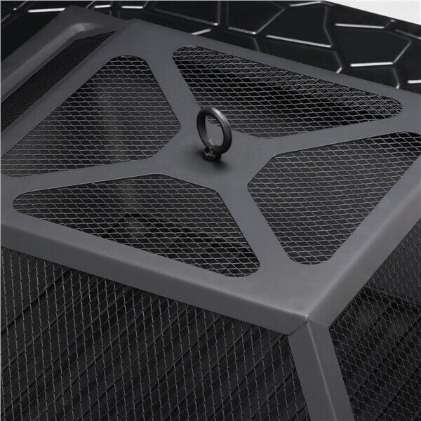 Large Backyard Patio Fire Pit Table