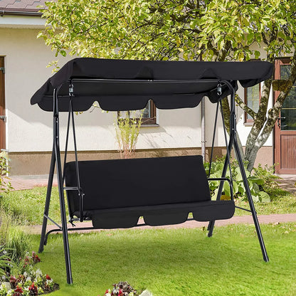 Outdoor 3 Person Porch Swing Canopy - Halri