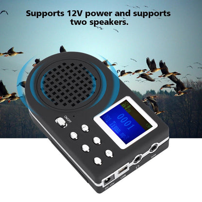 Compact Digital Bird Caller MP3 Player with LCD Screen