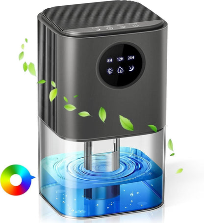 Compact Quiet Dehumidifier for Home/Bathroom