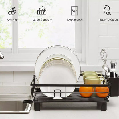 Space Saving Kitchen Dish Rack