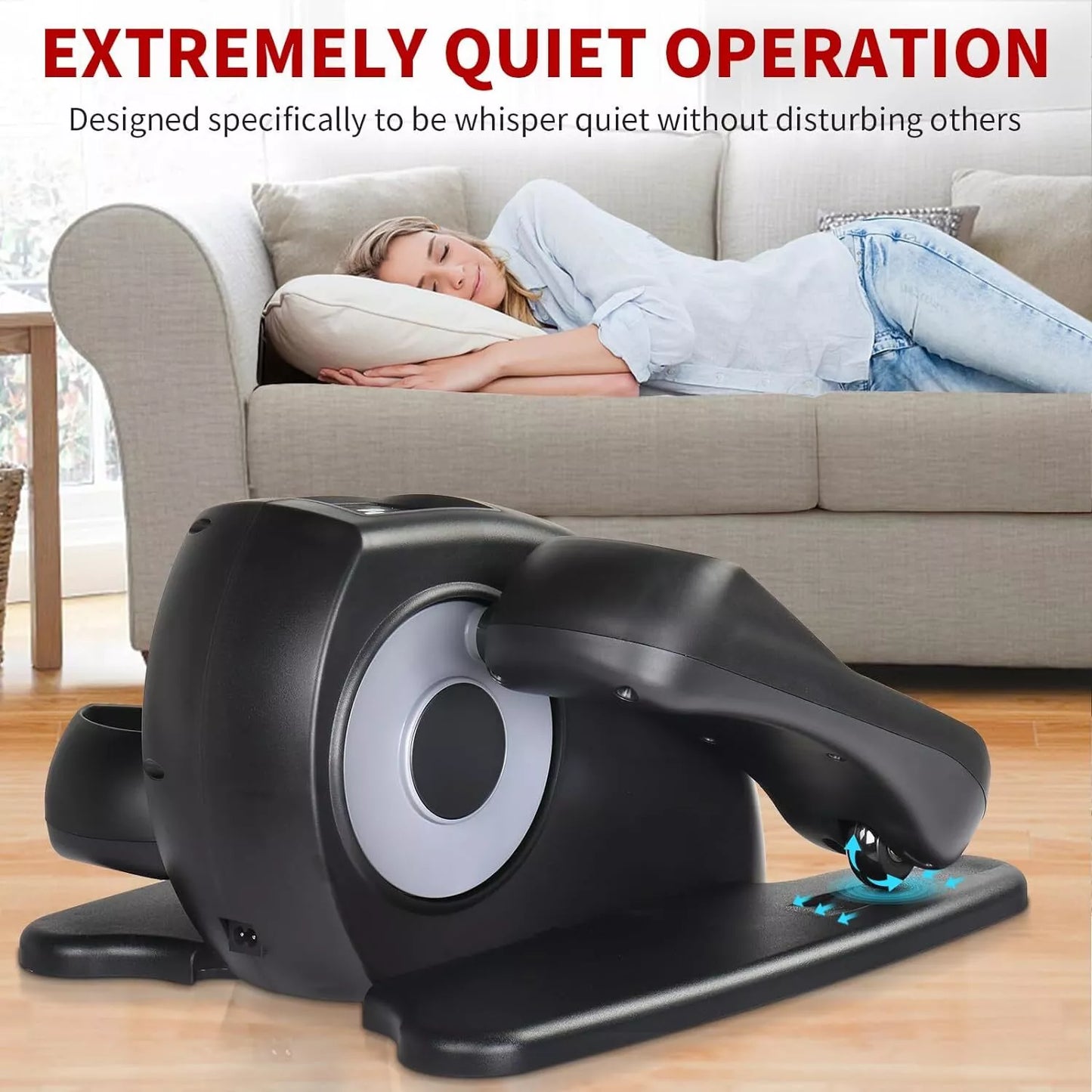 Compact Home Office Foot Pedal Exerciser