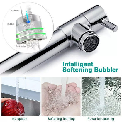 Stainless Steel One Handle Kitchen Faucet With Sprayer