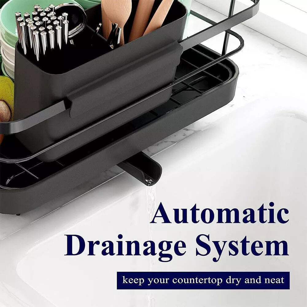 Space Saving Kitchen Dish Rack