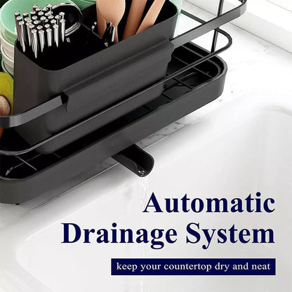 Space Saving Kitchen Dish Rack