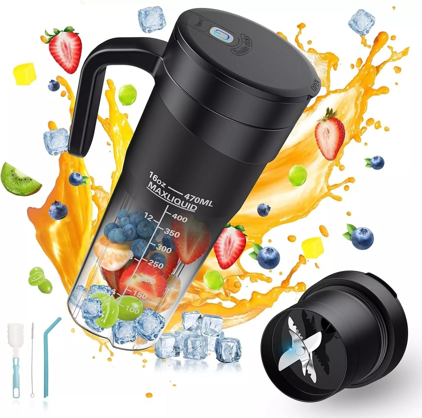 Compact Personal Blender For Smoothies - Halri