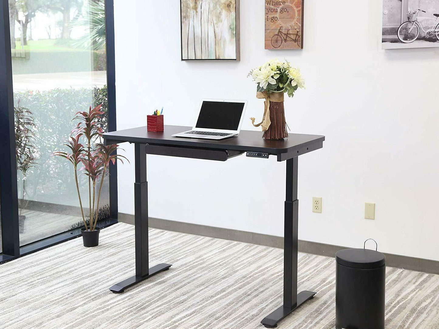 Electric Standing Desk w/ Adjustable Height Home Office Desk - Until Times Up