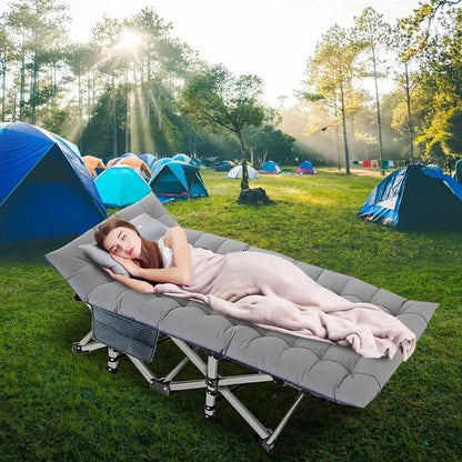 Portable Bed with Comfortable Mattress