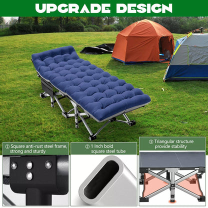 Portable Bed with Comfortable Mattress