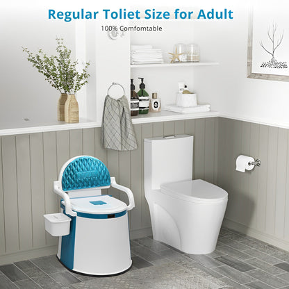 Portable Toilet for Camping - Easy Use for Adults