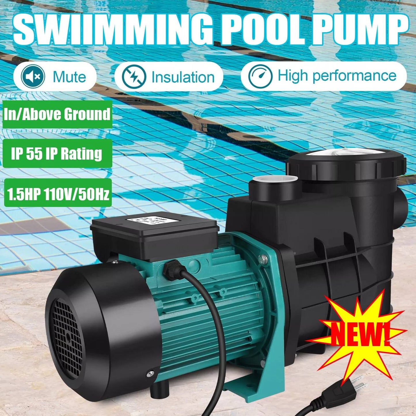 Powerful Above Ground Pool Water Pump