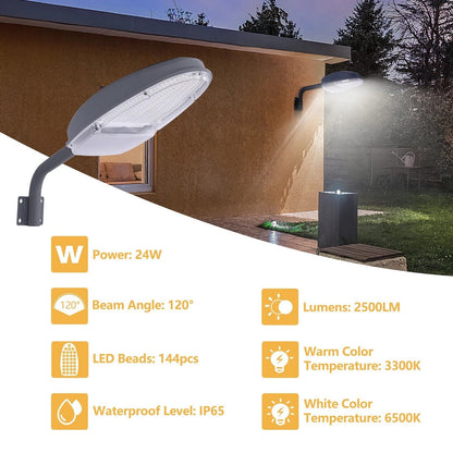 Bright Solar Powered Street Lamp