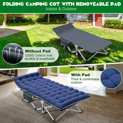 Portable Bed with Comfortable Mattress