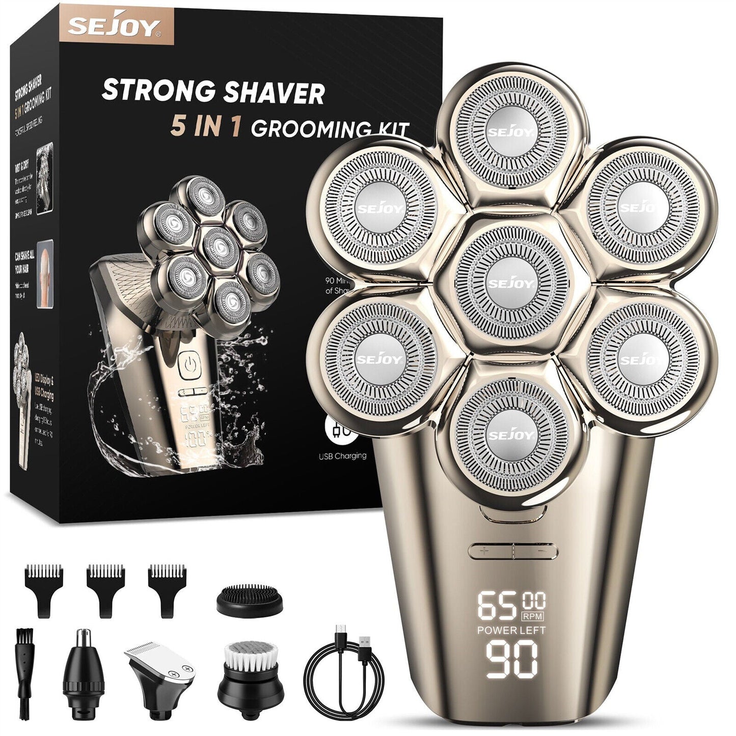 Smooth Bald Head Razor Shaver - Halri