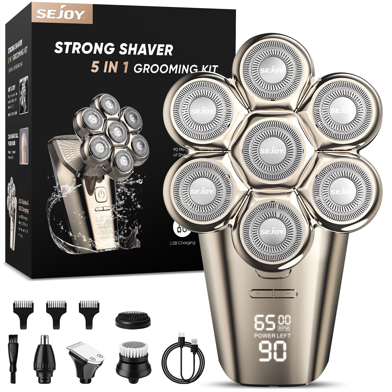 Smooth Bald Head Razor Shaver - Halri