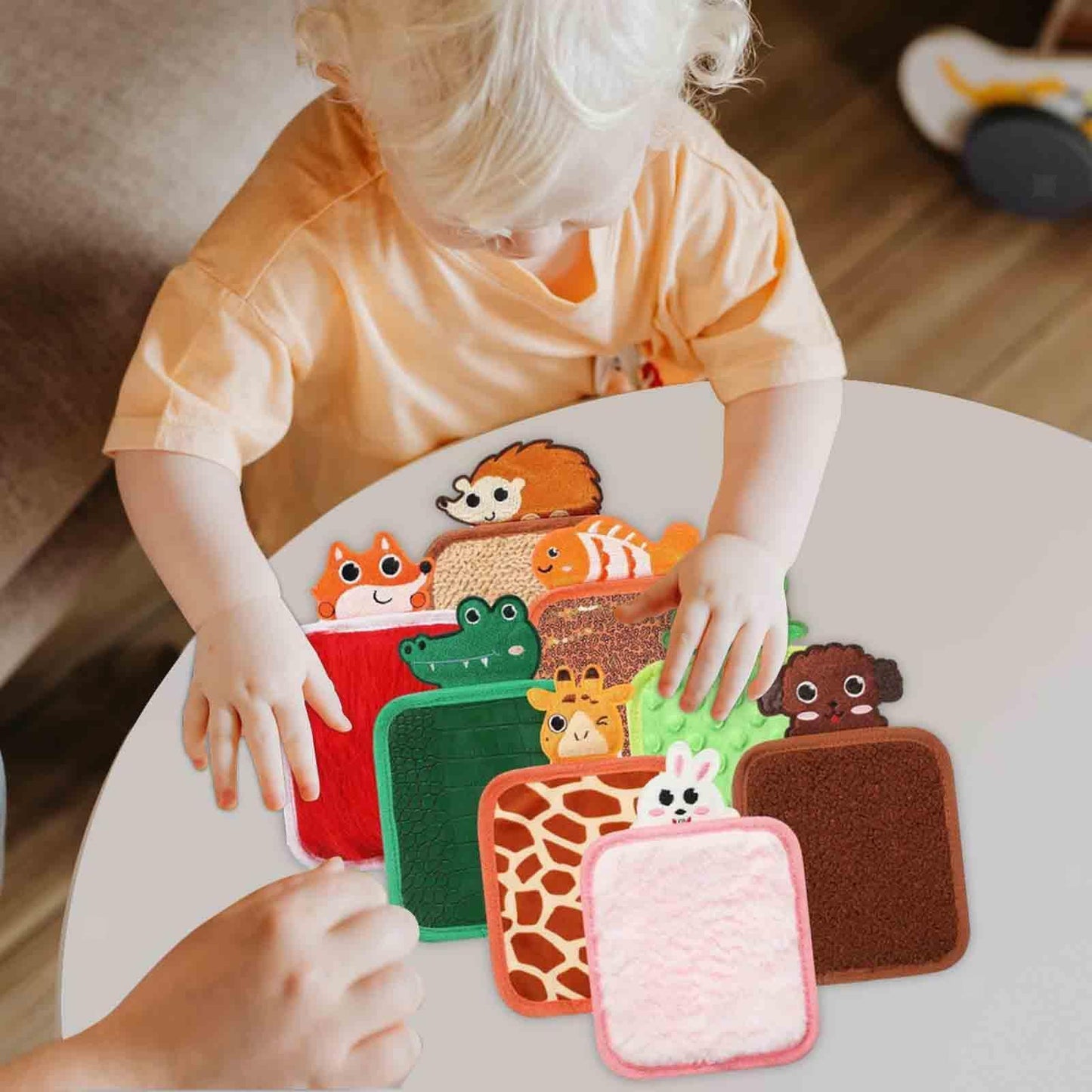 Soft Plush Animal Pillow Set of 8 - Halri