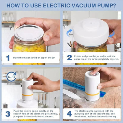 Airtight Food Storage Container Sealer