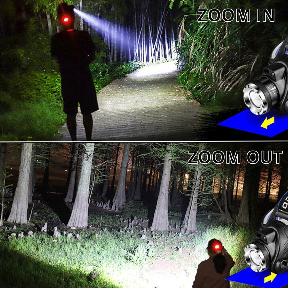 Portable LED Recharge Flashlight