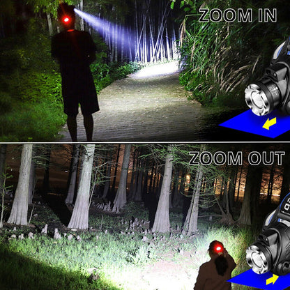 Portable LED Recharge Flashlight