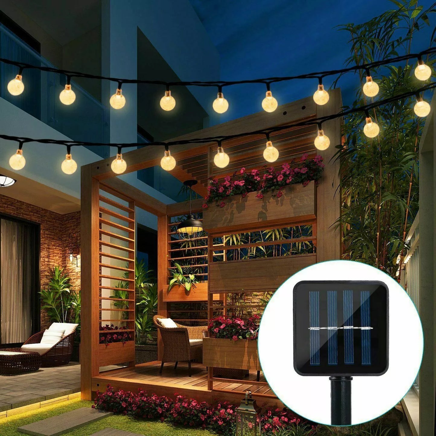 Outdoor 30 LED Fairy Light Yard Decoration Lamp