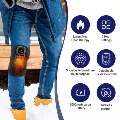 Electric Thermal Knee Warmer Massager