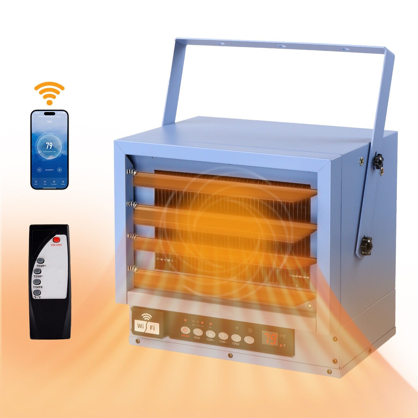 Powerful Garage Space Heater - Halri