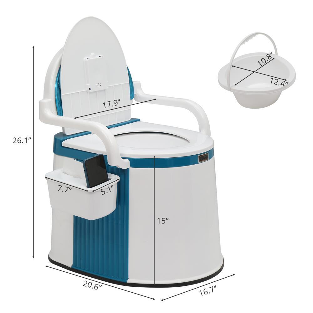 Portable Compact Toilet for Adults and Seniors