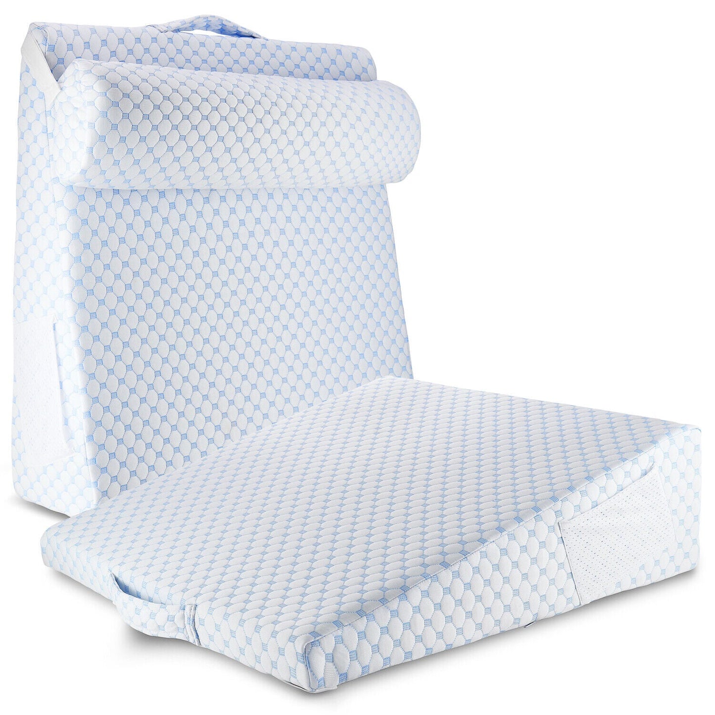 Contour Supportive Foam Bed Pillow For Back And Legs