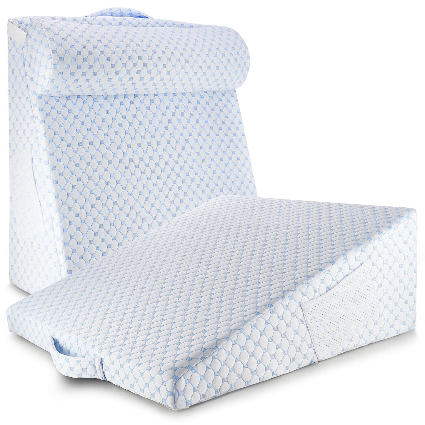 Contour Supportive Foam Bed Pillow For Back And Legs