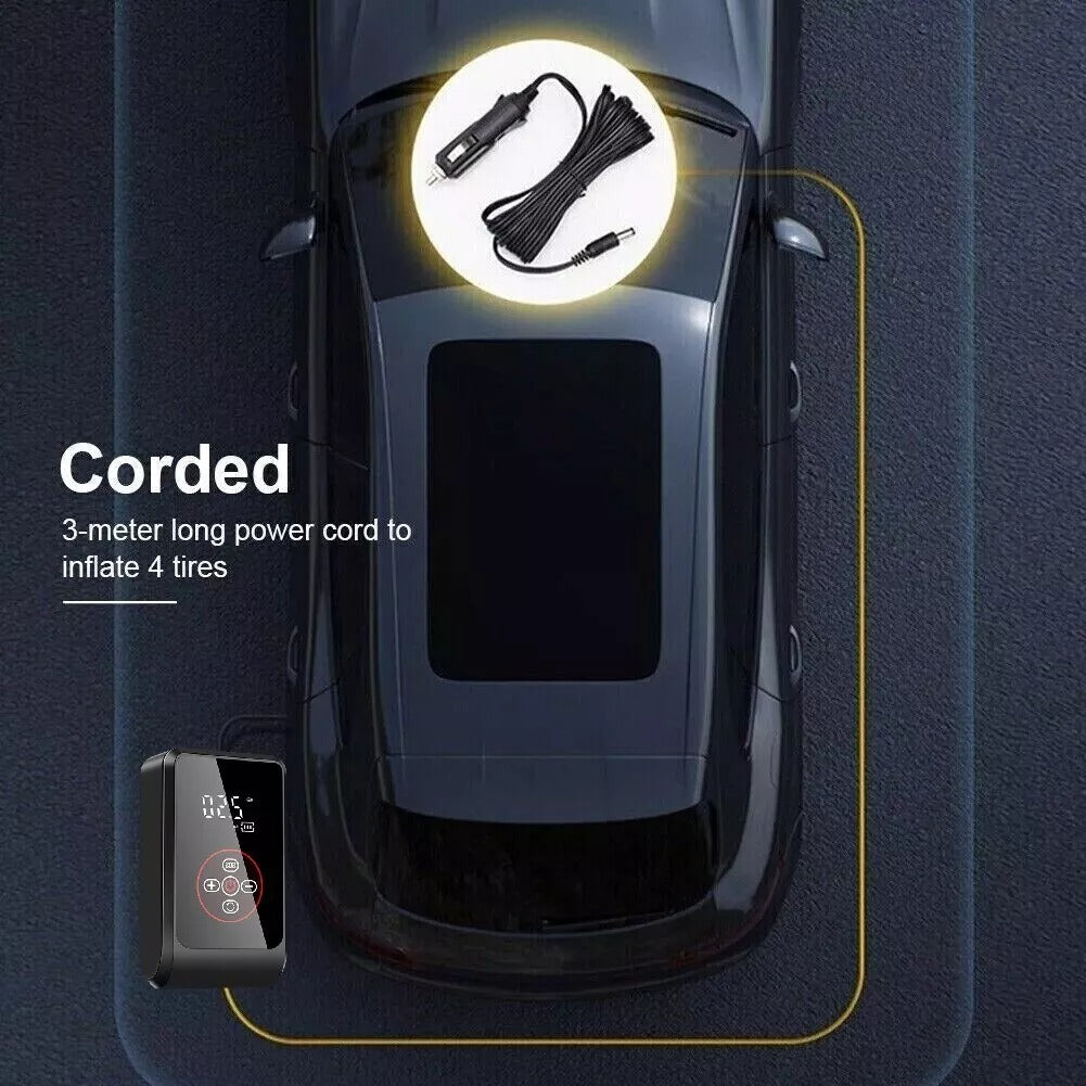 Compact Auto Tire Inflator Compressor