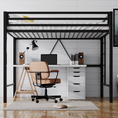 Space Saving Loft Bed Desk - Halri