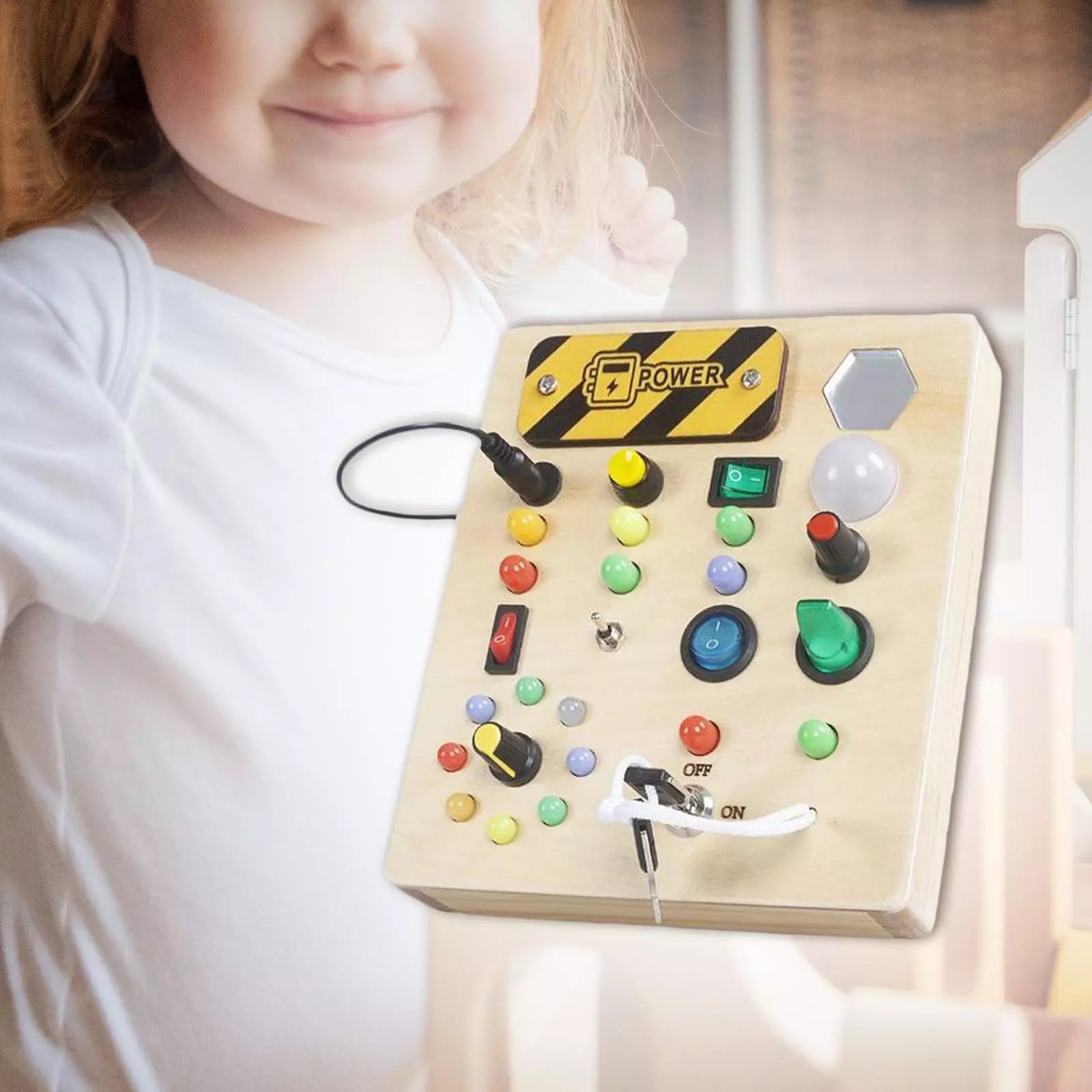 Fun Educational Kids Learning Activity Board - Halri