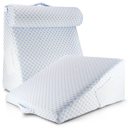 Contour Supportive Foam Bed Pillow For Back And Legs