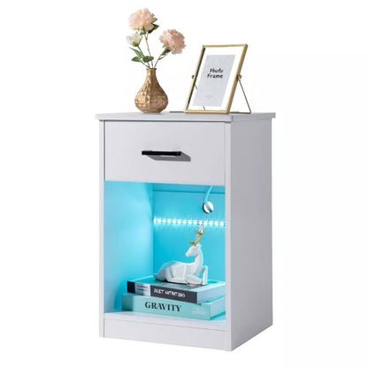 Compact Bedroom Side Table - Halri