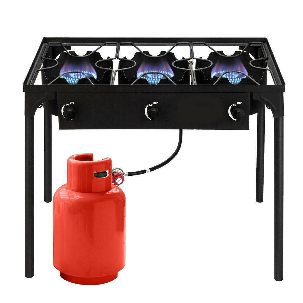 Compact Gas Camping Stove Portable Outdoor Cooker Grill