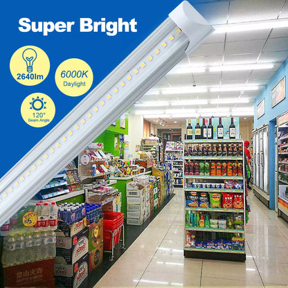 Bright 4FT 6 Pack LED Office Lighting