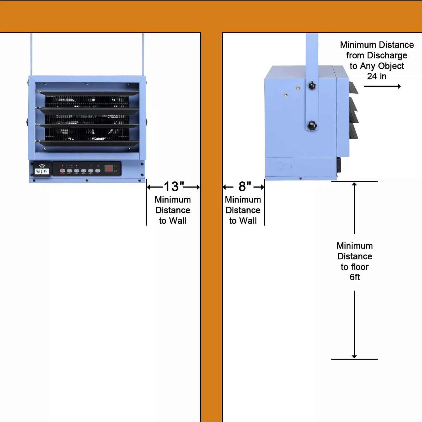 Powerful Garage Space Heater