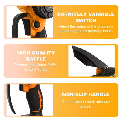 Portable Compact Battery Chainsaw