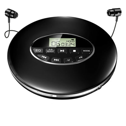 Compact Personal CD Music Player For Travel