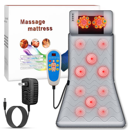 Warm Electric Massage Bed Mat - Compact Folding Massage Pad