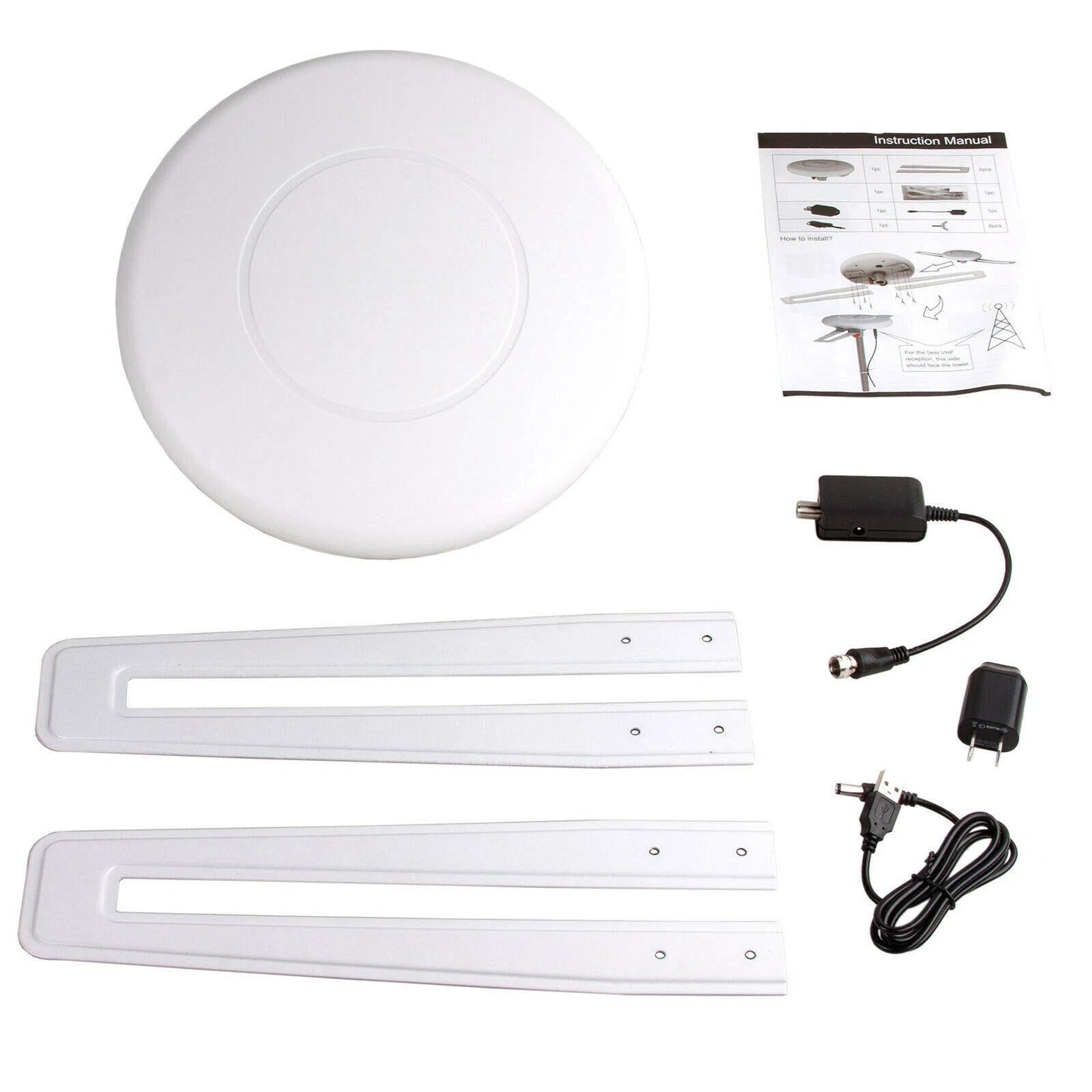Long Range HD TV Indoor Antenna Free Channels